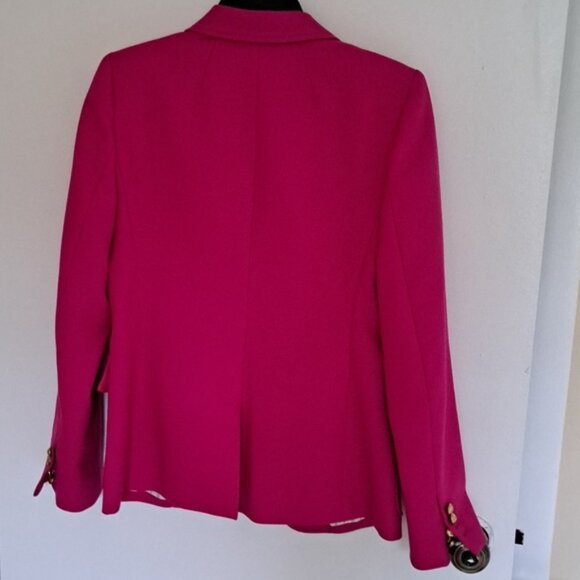 JCrew Rhoades Jacket/Blazer Fuscha Ponk. Sz6 Gorgeous Like New - Picture 8 of 12